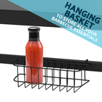Plancha Trolley with Utensil Holder - Black DG45