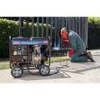 5000W Diesel Welder Generator 4-Stroke Engine 110/230V DG5000W