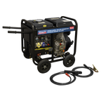 5000W Diesel Welder Generator 4-Stroke Engine 110/230V DG5000W