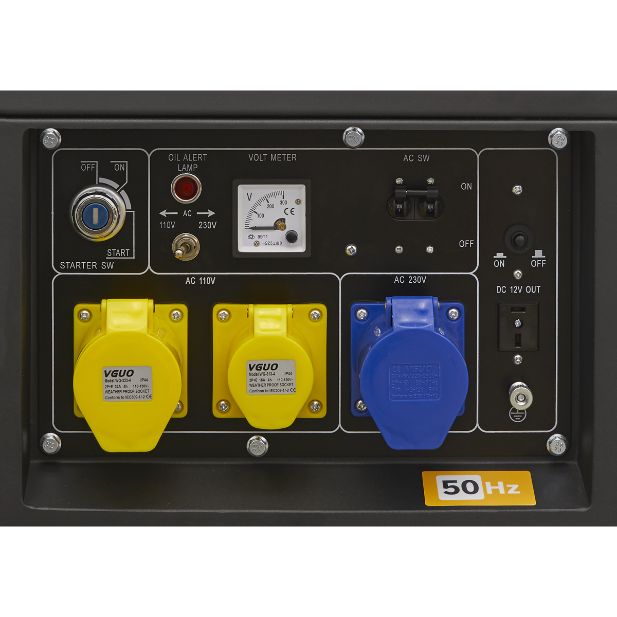 5000W Generator 4-Stroke Engine 110/230V DG5000