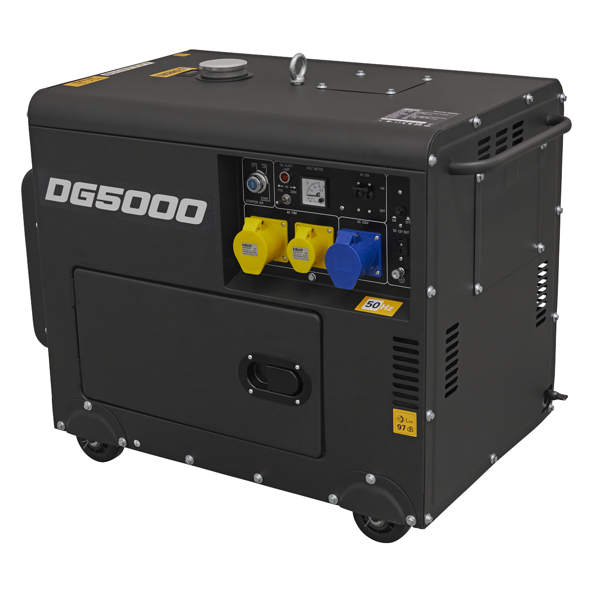 5000W Generator 4-Stroke Engine 110/230V DG5000