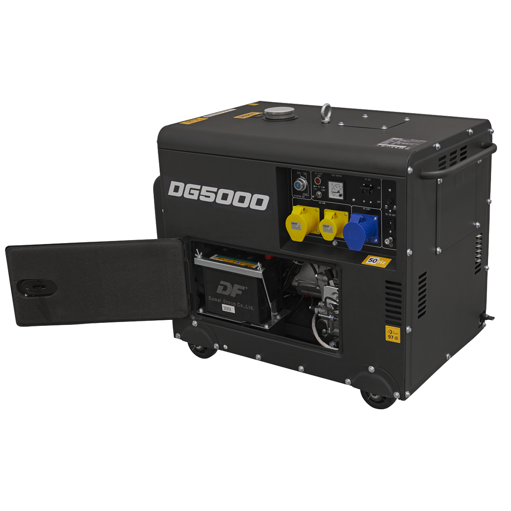 5000W Generator 4-Stroke Engine 110/230V DG5000