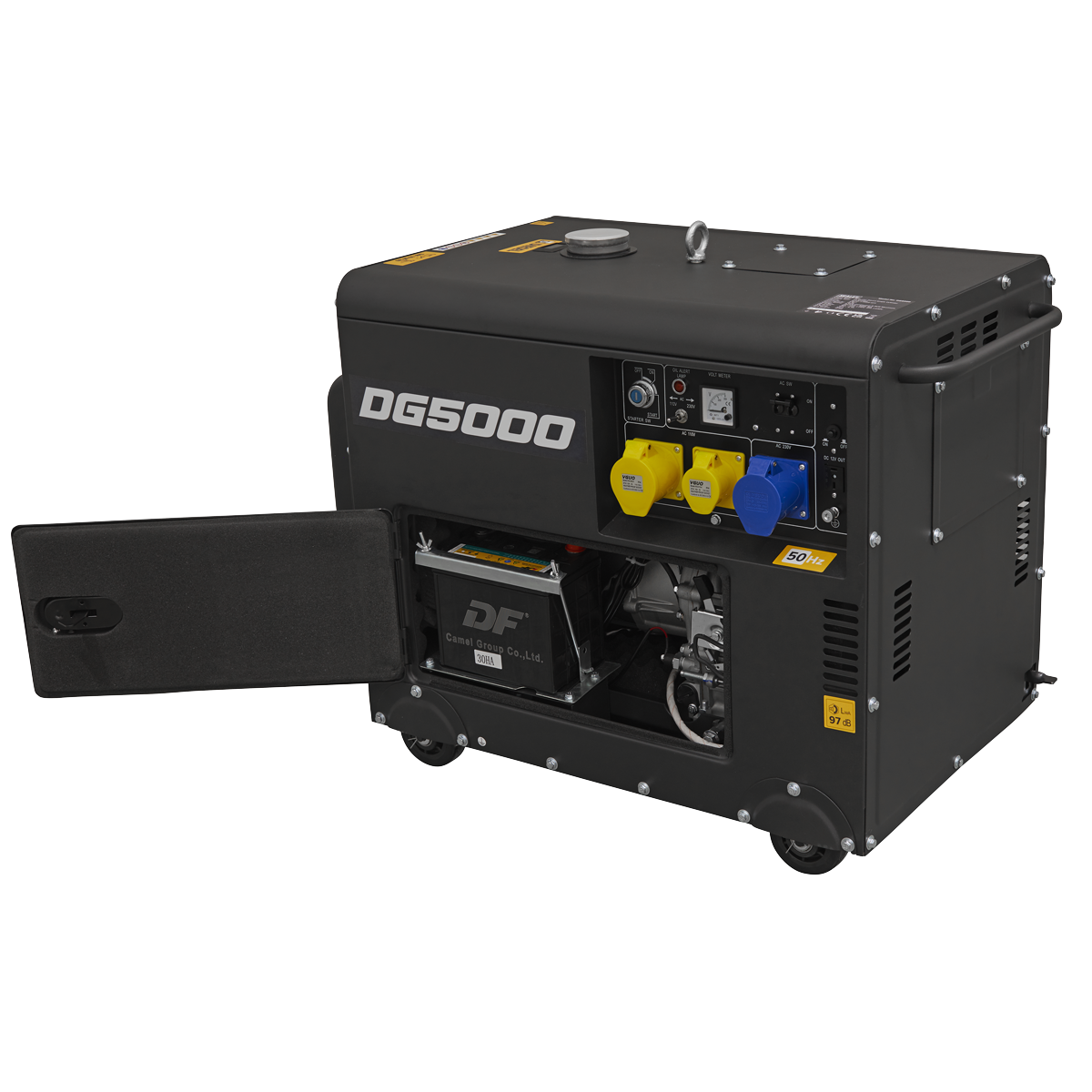 5000W Generator 4-Stroke Engine 110/230V DG5000