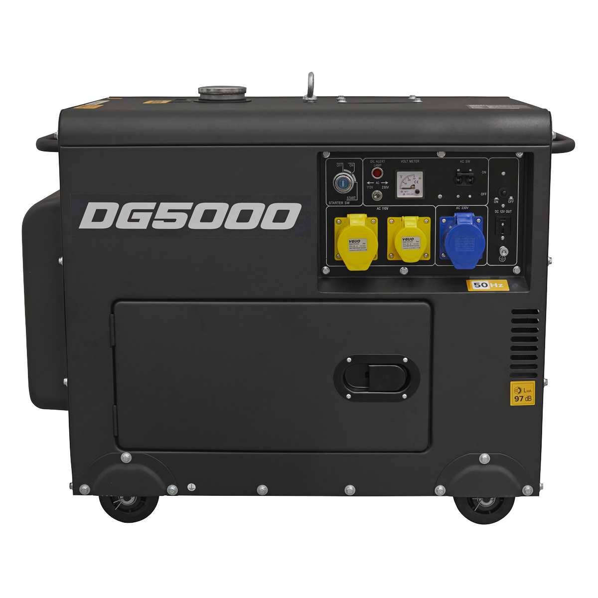 5000W Generator 4-Stroke Engine 110/230V DG5000