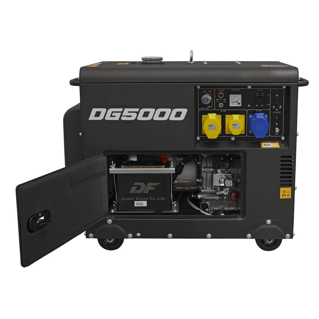 5000W Generator 4-Stroke Engine 110/230V DG5000