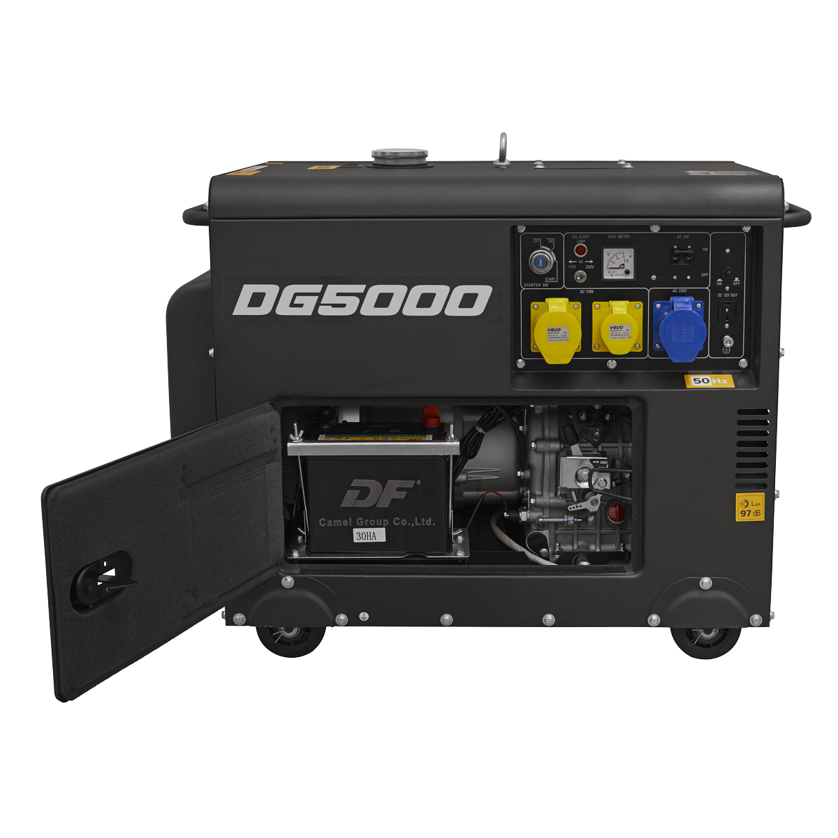 5000W Generator 4-Stroke Engine 110/230V DG5000