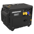 5000W Diesel Generator 4-Stroke Engine 110/230V DG5000