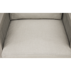 Fusion Garden/Patio Dining Chairs with Armrests 4pc - Light Grey DG50