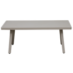 Fusion Aluminium Outdoor Sofa, Arm Chairs & Coffee Table Set 4pc DG56