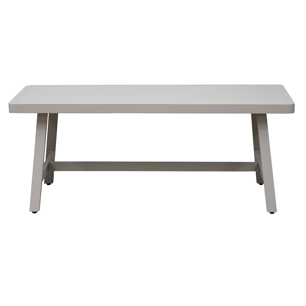 Fusion Aluminium Outdoor Corner Sofa & Coffee Table Set 4pc DG57