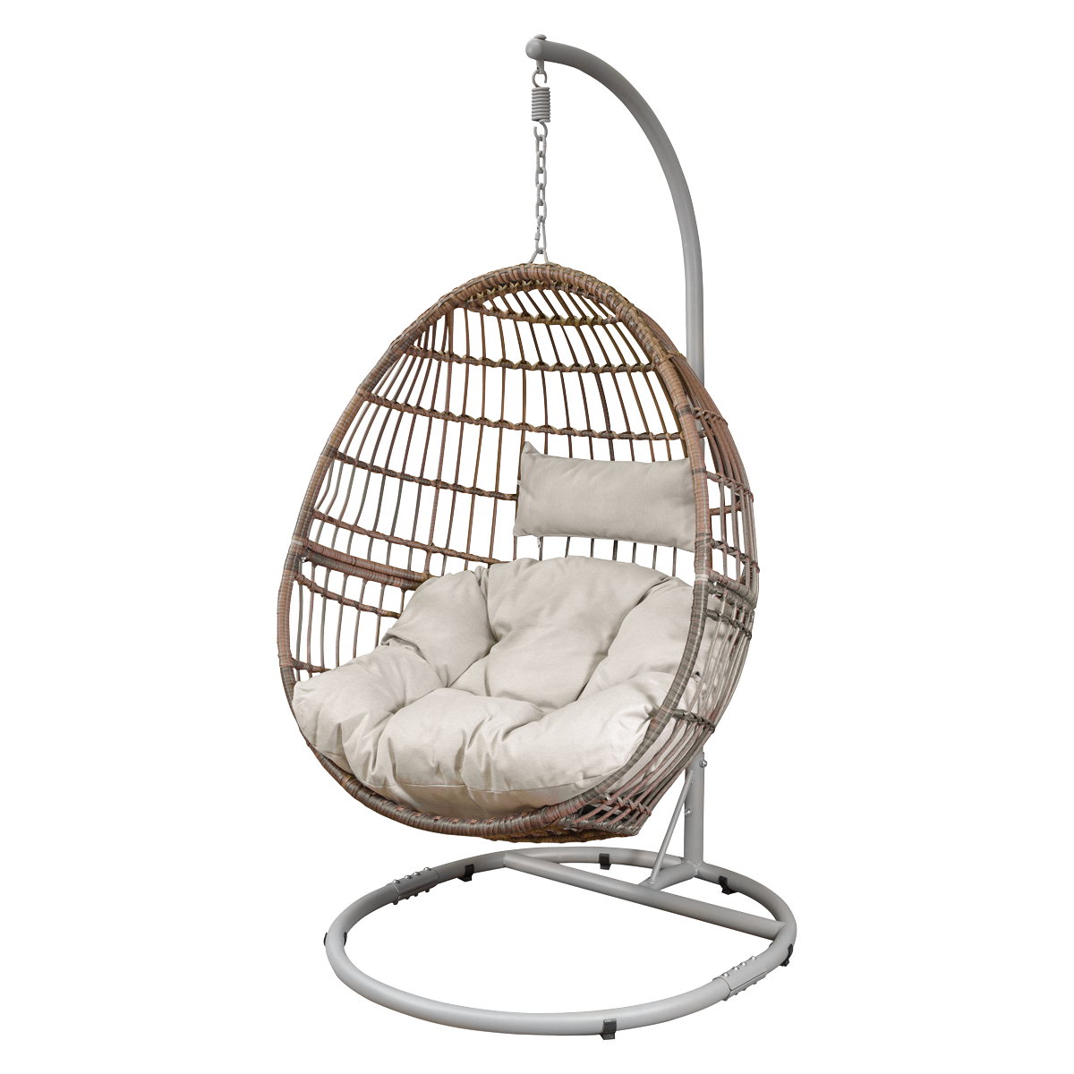 Single Swinging Egg Chair with Cushion DG60