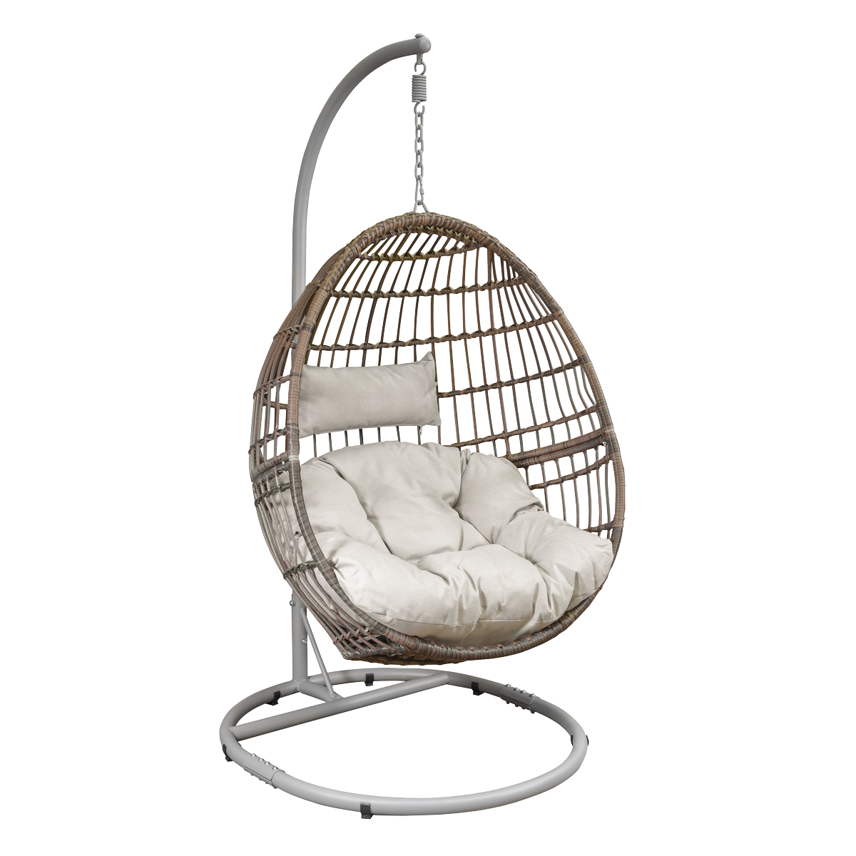 Single Swinging Egg Chair with Cushion DG60