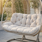 Double Swinging Egg Chair with Cushion DG61
