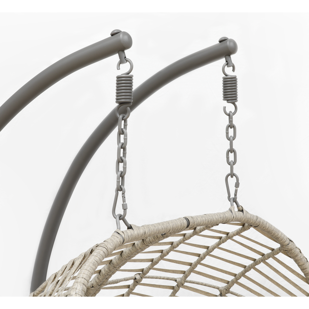 Double Swinging Egg Chair with Cushion DG61