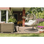 Double Swinging Egg Chair with Cushion DG61