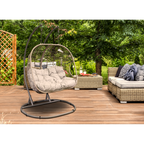 Double Swinging Egg Chair with Cushion DG61