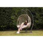 Double Swinging Egg Chair with Cushion DG61