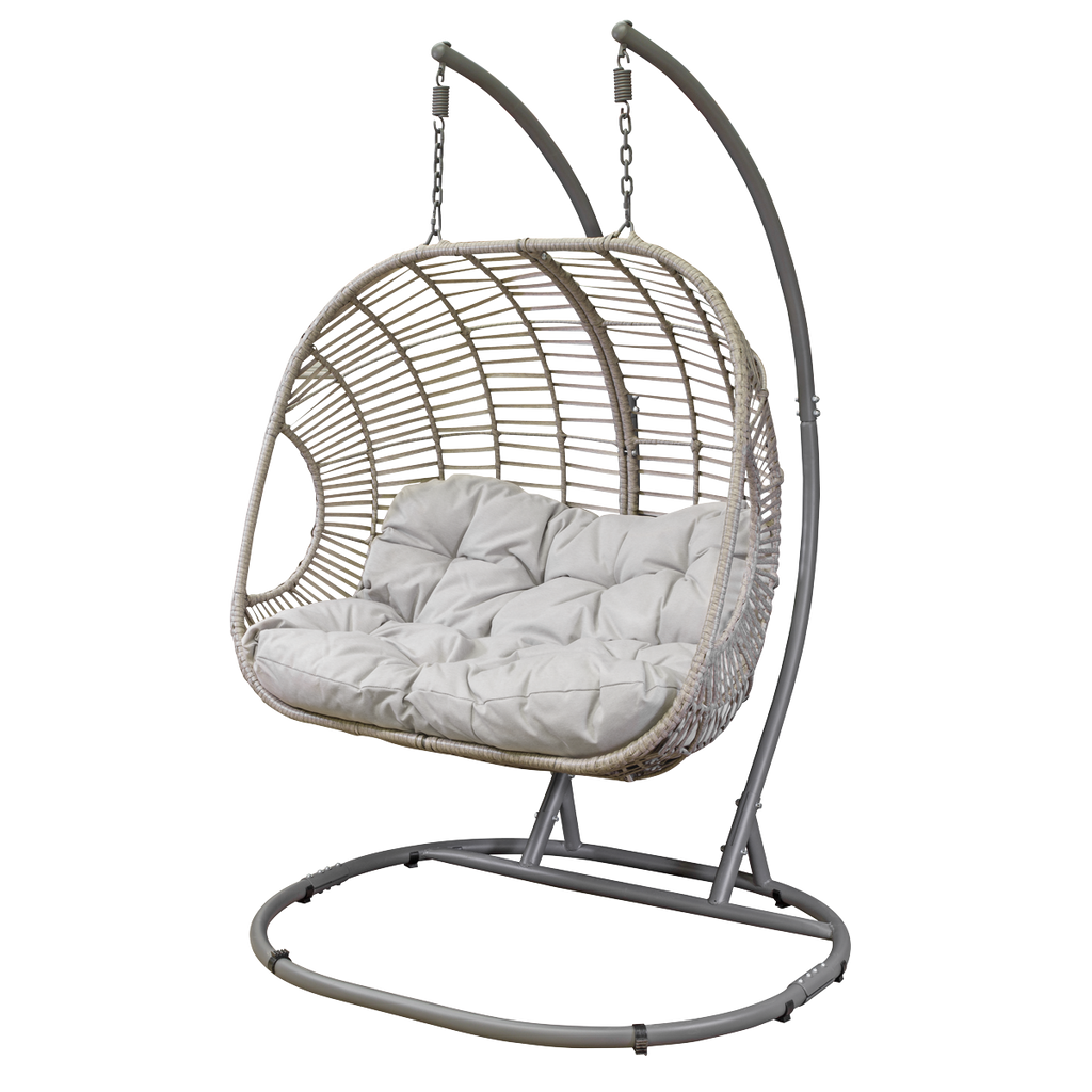 Double Swinging Egg Chair with Cushion DG61