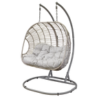 Double Swinging Egg Chair with Cushion DG61