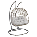 Double Swinging Egg Chair with Cushion DG61