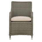 Chester Rattan Wicker Outdoor Garden Dining Chairs 2pc DG64