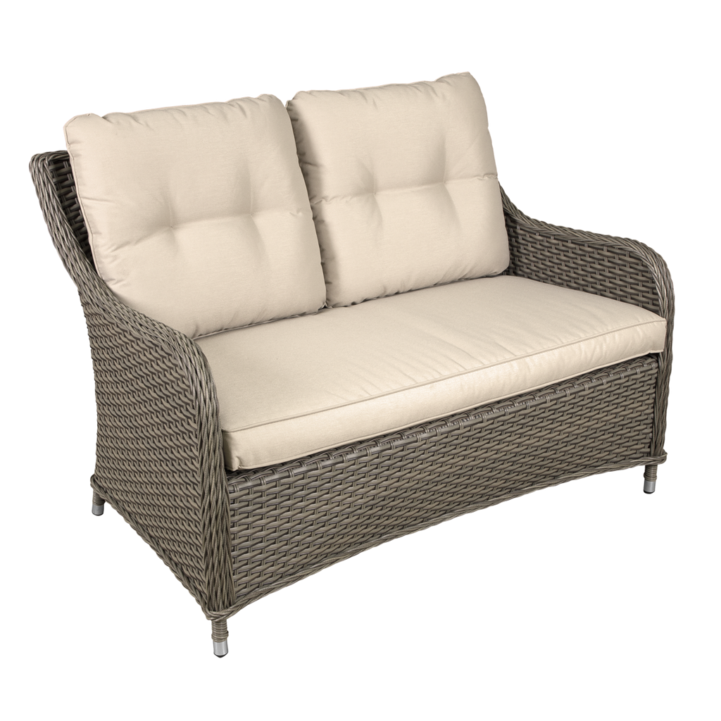 Chester Rattan Wicker Outdoor 2-Seater Sofa DG70