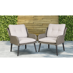 Buxton Rattan Wicker Outdoor Chair Set 2pc DG79