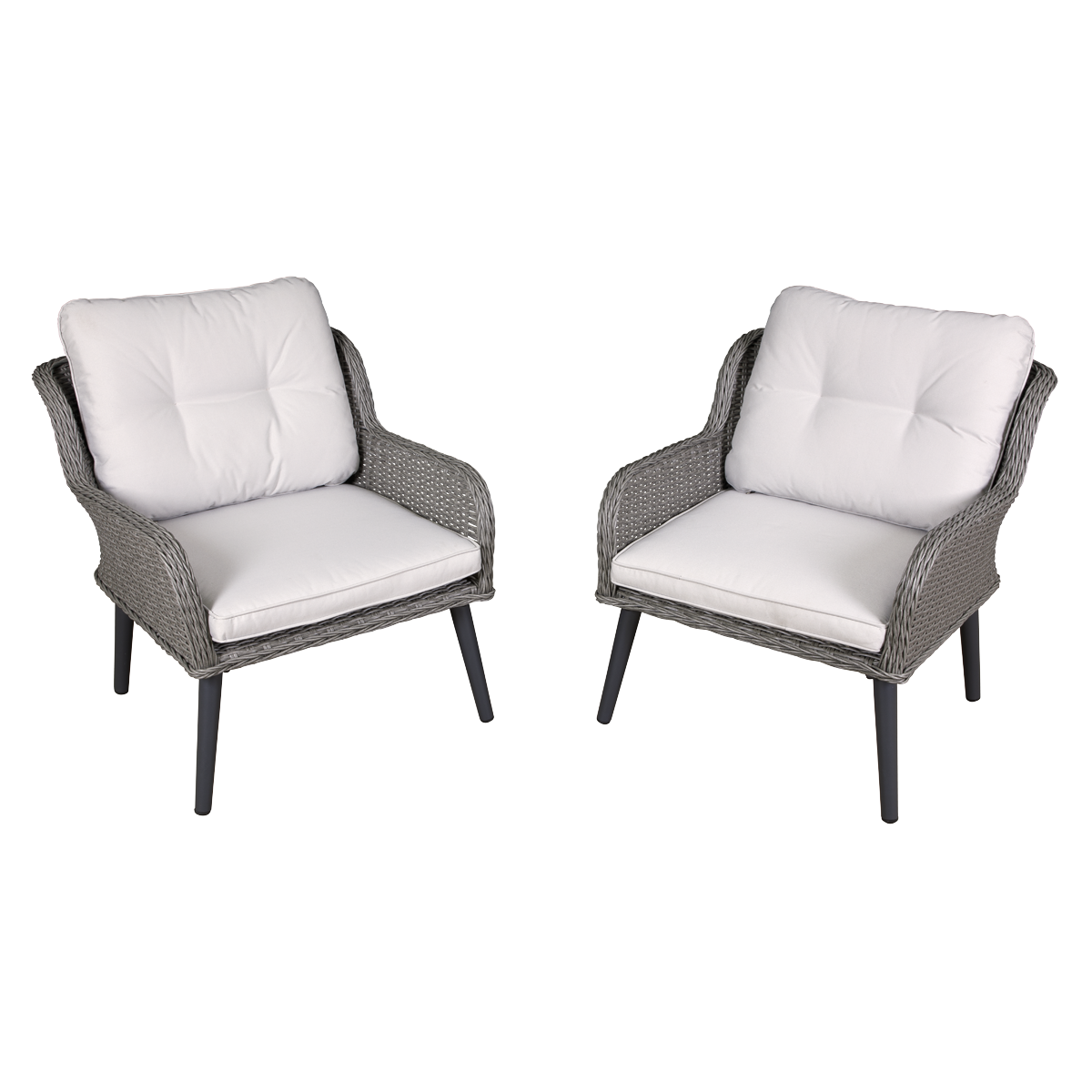 Buxton Rattan Wicker Outdoor Chair Set 2pc DG79