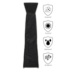Dellonda Water-Resistant Tower Patio Heater Cover - Black DG7