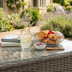 Chester Rattan Wicker Outdoor Lounge Set 4pc DG87