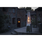 Freestanding Pyramid Outdoor Gas Patio Heater 13kW - Stainless Steel DG99