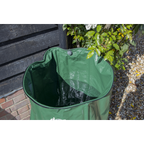 Collapsible PVC Garden Water Butt with Zipped Lid & Drain Tap 250L DG9