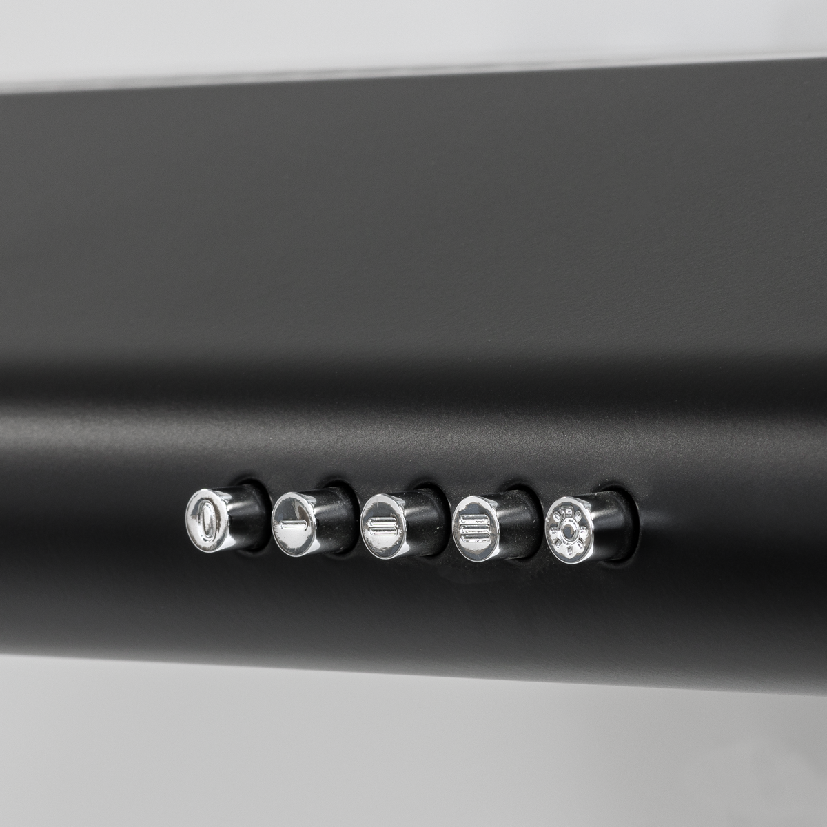 Visor Cooker Hood Extractor Fan 60cm - Black DH107