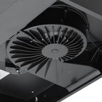 Visor Cooker Hood Extractor Fan 60cm - Black DH107