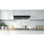 Visor Cooker Hood Extractor Fan 60cm - Black DH107