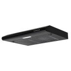 Visor Cooker Hood Extractor Fan 60cm - Black DH107