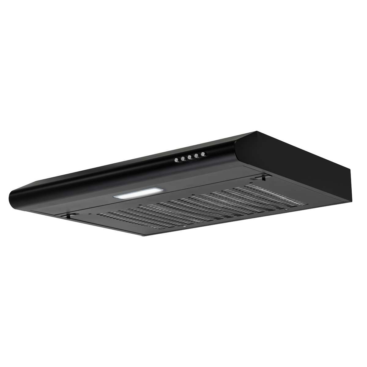 Visor Cooker Hood Extractor Fan 60cm - Black DH107