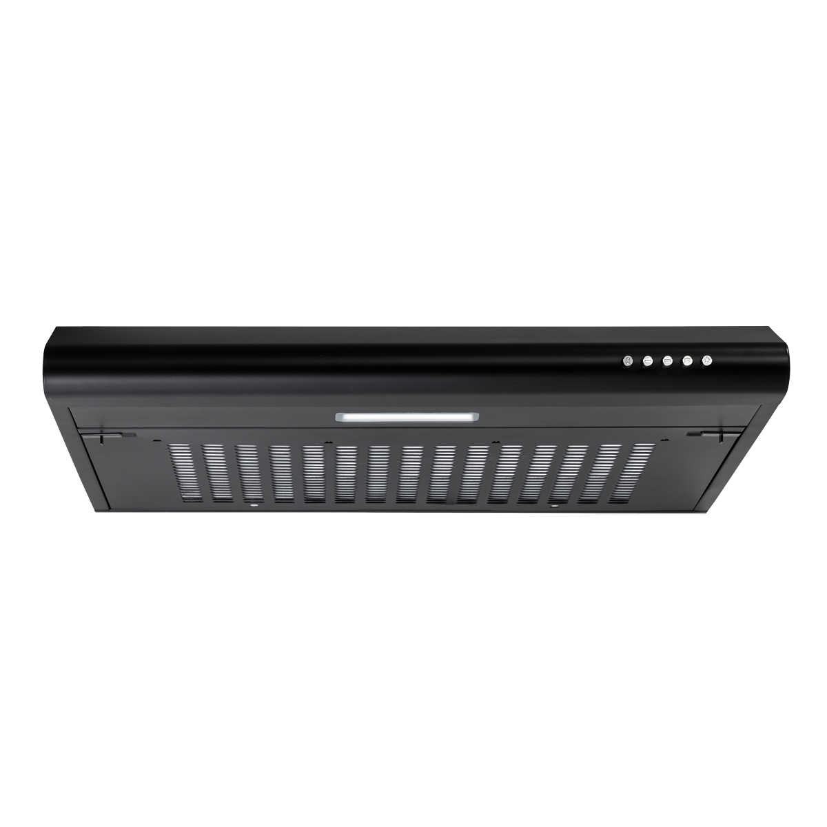 Visor Cooker Hood Extractor Fan 60cm - Black DH107