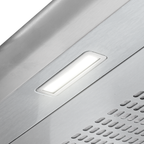 Baridi Visor Cooker Hood Extractor Fan 60cm - Stainless Steel DH108
