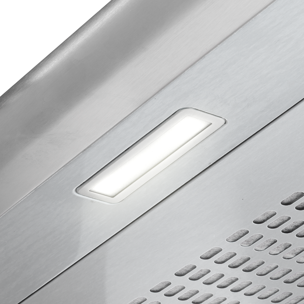 Baridi Visor Cooker Hood Extractor Fan 60cm - Stainless Steel DH108