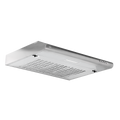 Baridi Visor Cooker Hood Extractor Fan 60cm - Stainless Steel DH108
