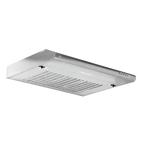 Baridi Visor Cooker Hood Extractor Fan 60cm - Stainless Steel DH108