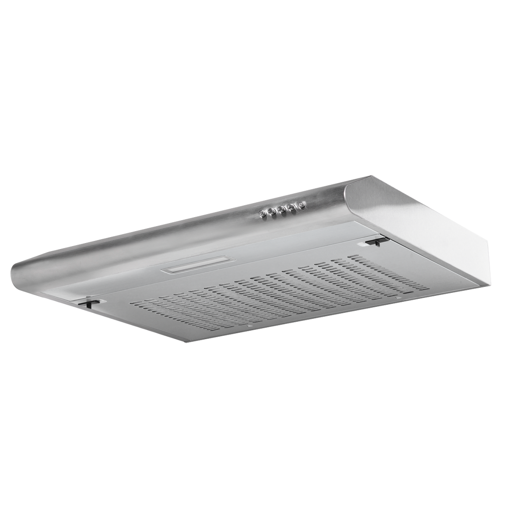 Baridi Visor Cooker Hood Extractor Fan 60cm - Stainless Steel DH108
