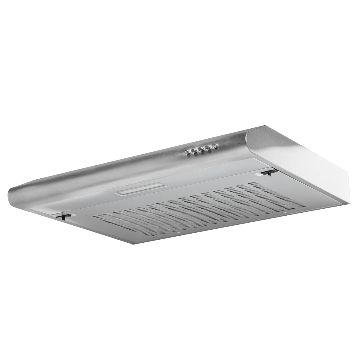 Baridi Visor Cooker Hood Extractor Fan 60cm - Stainless Steel DH108