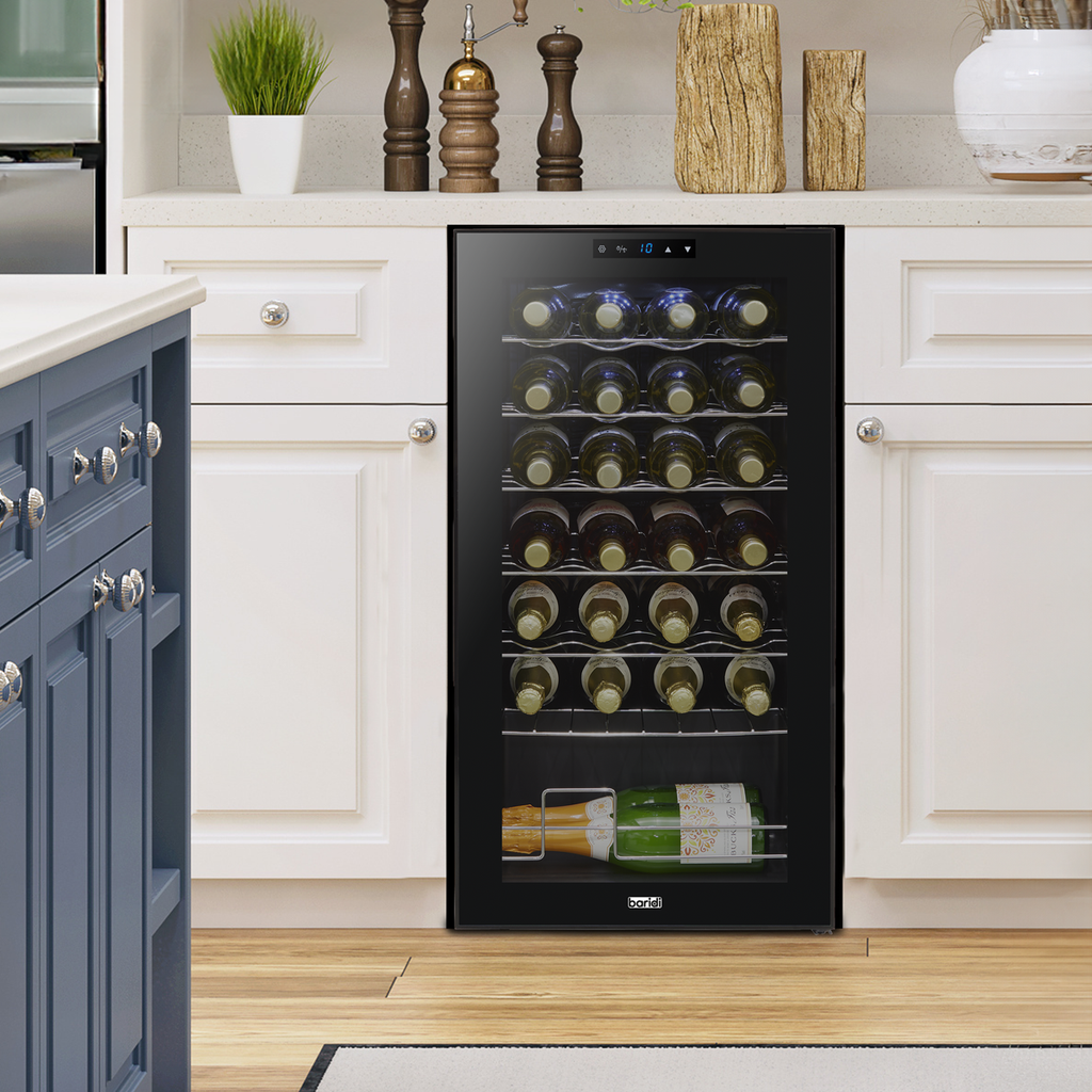 28 Bottle Tabletop Wine Fridge & Cooler DH10