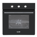 Baridi Built-In 5-Function Fan Assisted Oven with Timer 60cm, 55L Capacity - Black DH110