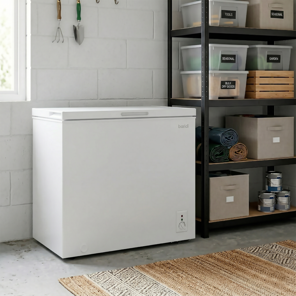 Freestanding Chest Freezer 199L Capacity - White DH111