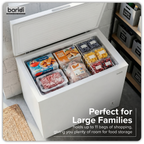 Freestanding Chest Freezer 199L Capacity - White DH111