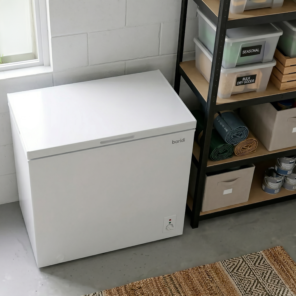 Freestanding Chest Freezer 199L Capacity - White DH111