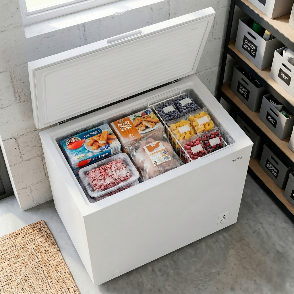 Freestanding Chest Freezer 199L Capacity - White DH111